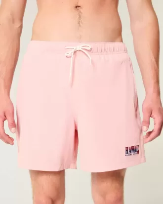 Trunchi de baie Hawaii Graphic pentru volei la mijlocul coapsei