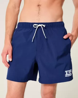 Trunchi de baie Huntington Beach Graphic pentru volei la mijlocul coapsei Trunchi de baie Huntington Beach Graphic pentru volei la mijlocul coapsei