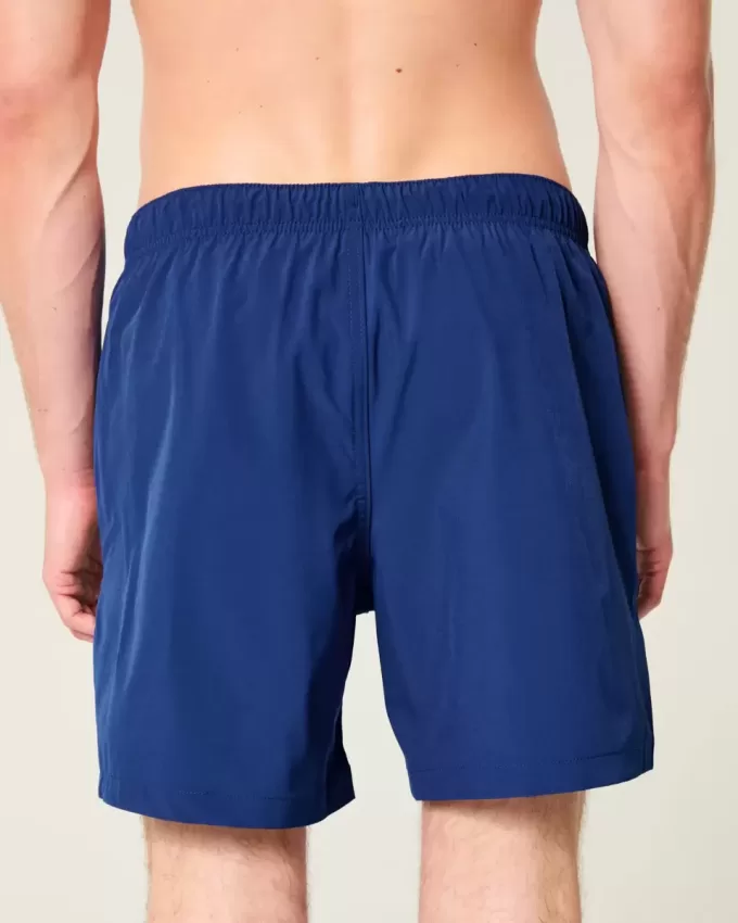 Trunchi de baie Huntington Beach Graphic pentru volei la mijlocul coapsei