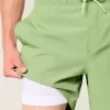 Trunchi de baie Malibu Beach Graphic pentru volei la mijlocul coapsei Trunchi de baie Malibu Beach Graphic pentru volei la mijlocul coapsei