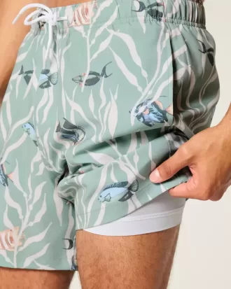 Trunchi de baie pentru volei la mijlocul coapsei