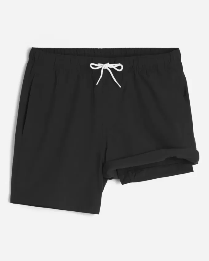 Trunchi de baie pentru volei la mijlocul coapsei Trunchi de baie pentru volei la mijlocul coapsei