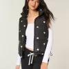 Vestă pufă cu model de inimă Vestă pufă cu model de inimă
